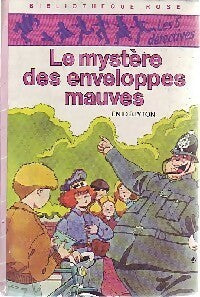 Les cinq détectives : Le mystère des enveloppes mauves - Enid Blyton -  Bibliothèque rose (3ème série) - Livre