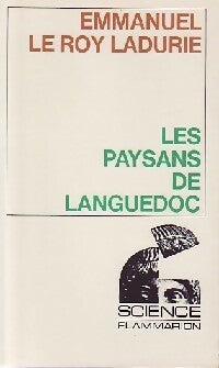 Les Paysans de Languedoc - Emmanuel Le Roy Ladurie -  Science - Livre
