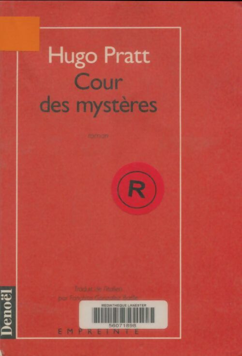 Cour des mystères - Hugo Pratt -  Empreinte - Livre