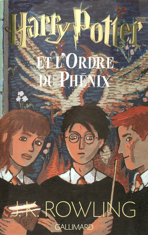 Harry Potter et l'ordre du Phenix - Joanne K. Rowling -  Gallimard GF - Livre