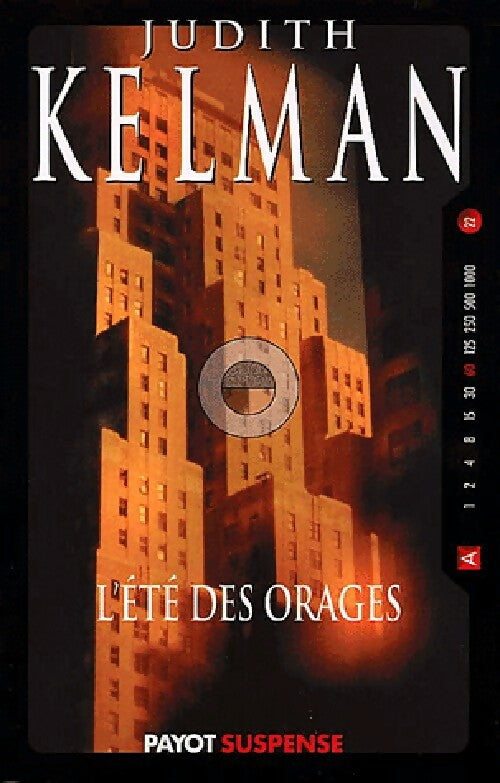 L'été des orages - Judith Kelman -  Payot Suspense - Livre