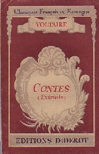 Contes (Extraits) - Voltaire -  Classiques français et étrangers - Livre
