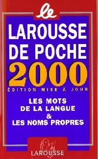Larousse de poche 2000 - Inconnu -  Larousse de poche - Livre