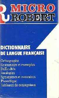 Dictionnaire de langue française - Inconnu -  Le micro-poche - Livre