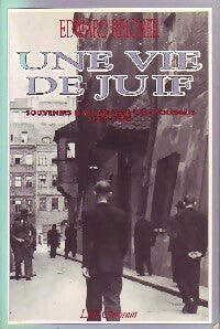 Une vie de juif - Edward Reicher -  Lieu Commun GF - Livre