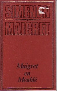 Maigret en meublé - Georges Simenon -  Maigret - Livre
