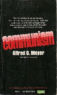 Communism - Alfred G. Meyer -  Random House - Livre