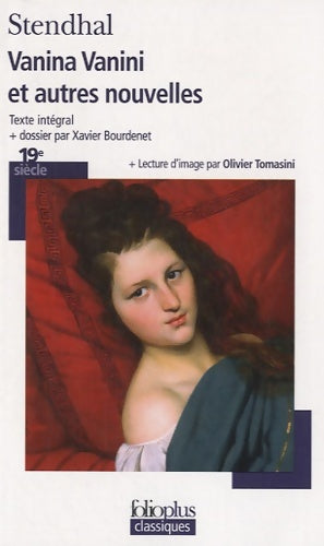 Vanina Vanini et autres nouvelles - Stendhal -  Folio Plus Classiques - Livre