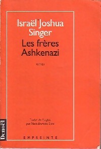 Les frères Ashkenazi - Israël Joshua Singer -  Empreinte - Livre