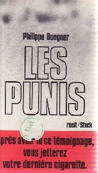 Les punis - Philippe Boegner -  Stock GF - Livre