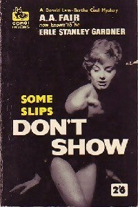Some slips don't show - Erle Stanley Gardner -  Corgi books - Livre
