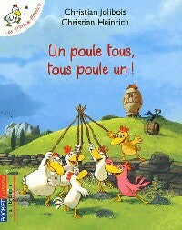 Les p'tites poules Tome I : Un poule tous, Tous poule un - Christian Jolibois -  Pocket jeunesse - Livre