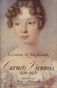 Carnets viennois (1826-1829) - Léontine De Metternich -  Document - Livre