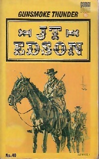 Gunsmoke thunder - J.T. Edson -  Corgi books - Livre