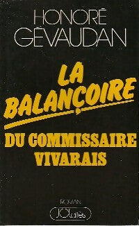 La balançoire - Honoré Gévaudan -  Lattès GF - Livre