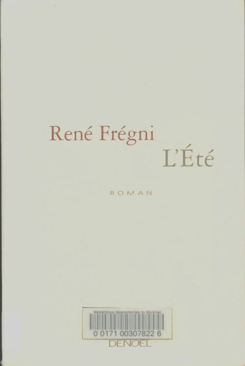 L'été - René Frégni -  Denoel GF - Livre