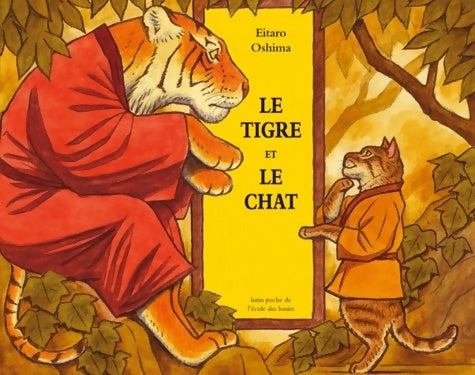 Le tigre et le chat - Eitaro Oshima -  Lutin Poche - Livre