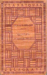 Oeuvres autobiographiques - François René Chateaubriand -  Classiques - Livre