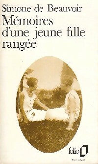 Mémoires d'une jeune fille rangée - Simone De Beauvoir -  Folio - Livre