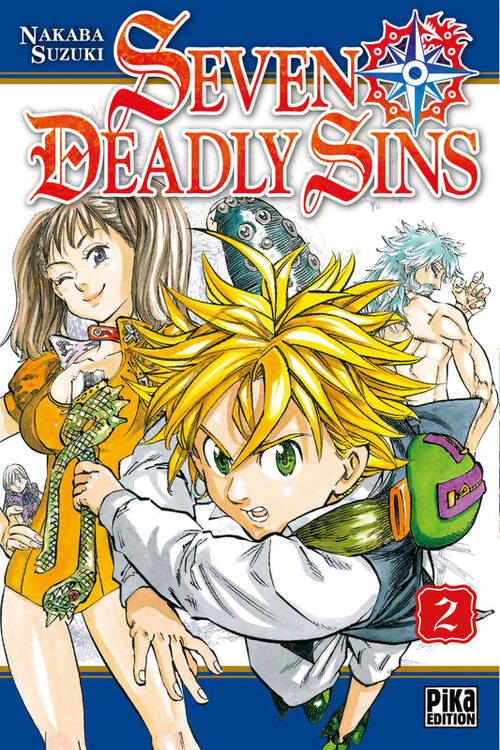 Seven Deadly Sins Tome II - Nakaba Suzuki -  Manga - Pika - Livre