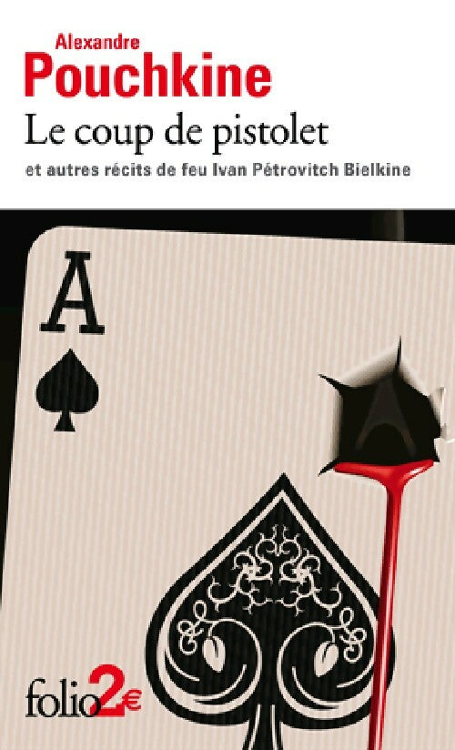 Le coup de pistolet - Alexandre Pouchkine -  Folio - Livre