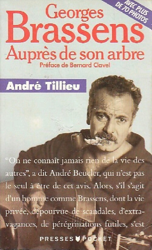 Brassens auprès de son arbre - André Tilieu -  Pocket - Livre