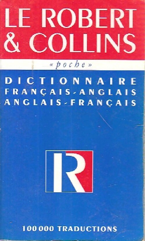 Dictionnaire Français-Anglais, Anglais-Français - Nimmo -  Le Robert et Collins - Poche - Livre