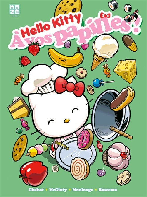 Hello Kitty Tome II : A vos papilles ! - Jacob Chabot ; Jorge Montongo -  Mangas - Kaze - Livre