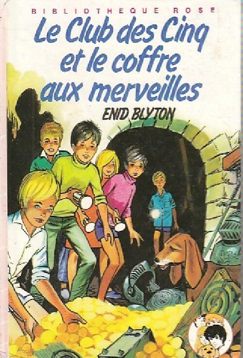 Le club des cinq et le coffre aux merveilles - Enid Blyton -  Bibliothèque rose (3ème série) - Livre