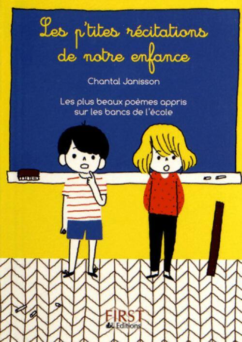 Les p'tites récitations de notre enfance - Chantal Janisson -  Petit livre - Livre