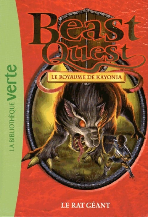 Beast quest Tome XXXVI : Le rat géant - Adam Blade -  Bibliothèque verte (série actuelle) - Livre