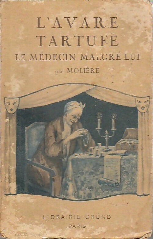 L'avare / Le Tartuffe / Le médecin malgré lui - Molière -  Bibliothèque Précieuse - Livre