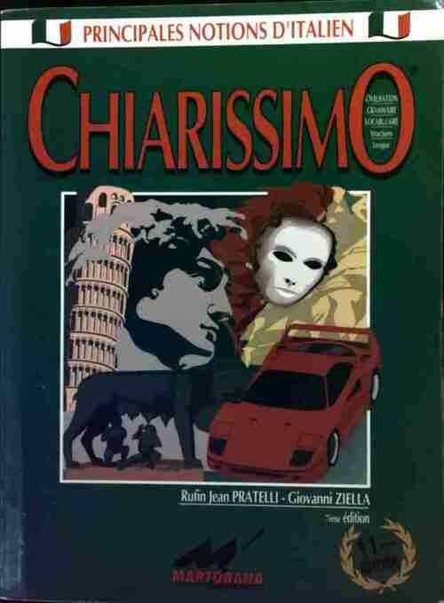 Chiarissimo - Rufin-Jean Pratelli -  Nouvelles approches - Livre