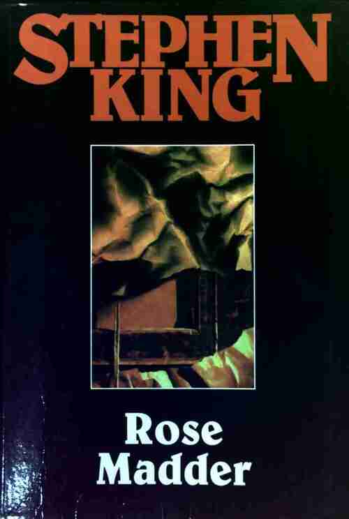 Rose Madder - Stephen King -  Le Grand Livre du Mois GF - Livre