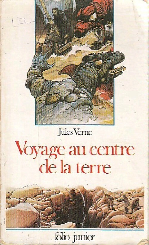 Voyage au centre de la terre - Jules Verne -  Folio Junior - Livre