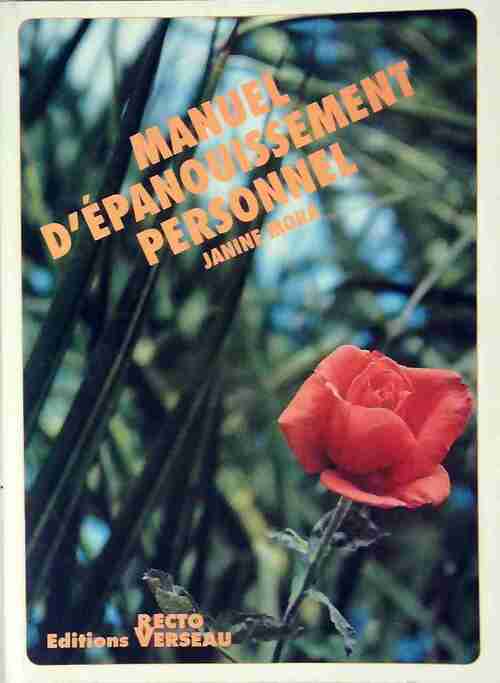 Manuel d'épanouissement personnel - Janine Mora -  Recto Verseau GF - Livre