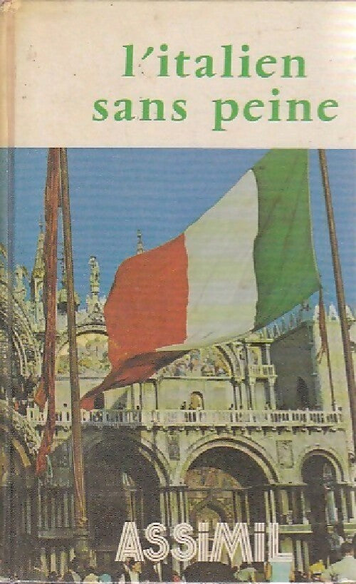 L'italien sans peine - A. Chérel -  Sans peine - Livre