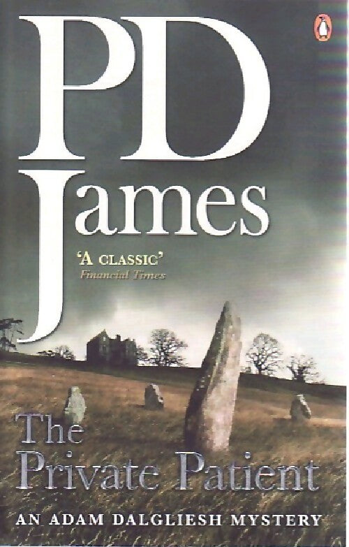 The private patient - P. D. James -  Penguin book - Livre