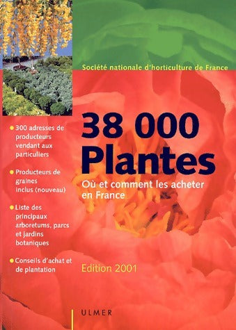 38 000 plantes - Anne Erhadt -  Ulmer GF - Livre