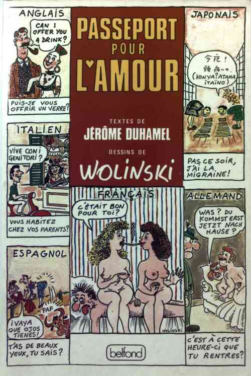Passeport pour l'amour - Jérôme Duhamel -  Belfond GF - Livre