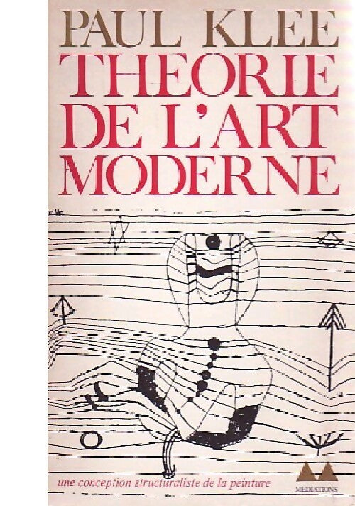 Théorie de l'art moderne - Paul Klee -  Médiations - Livre