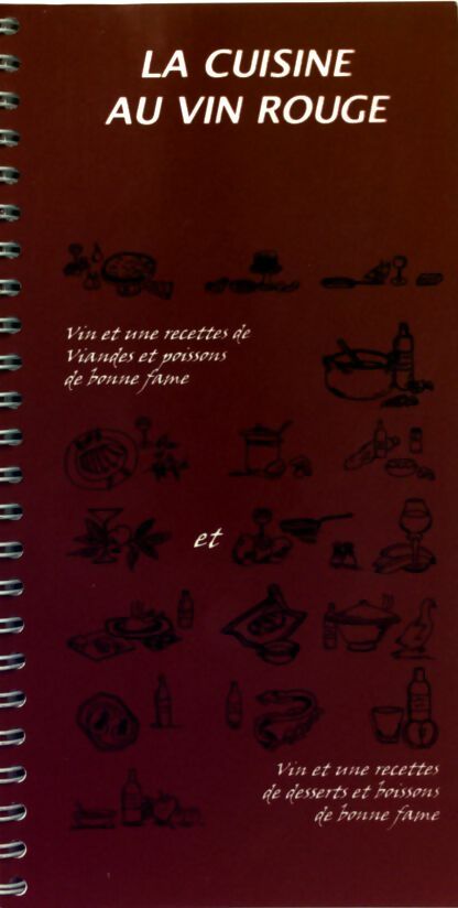La cuisine au vin rouge - Collectif -  Compte d'auteur GF - Livre