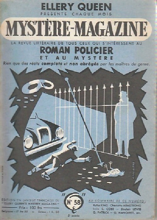 Mystère magazine n°58 - Collectif -  Mystère magazine - Livre