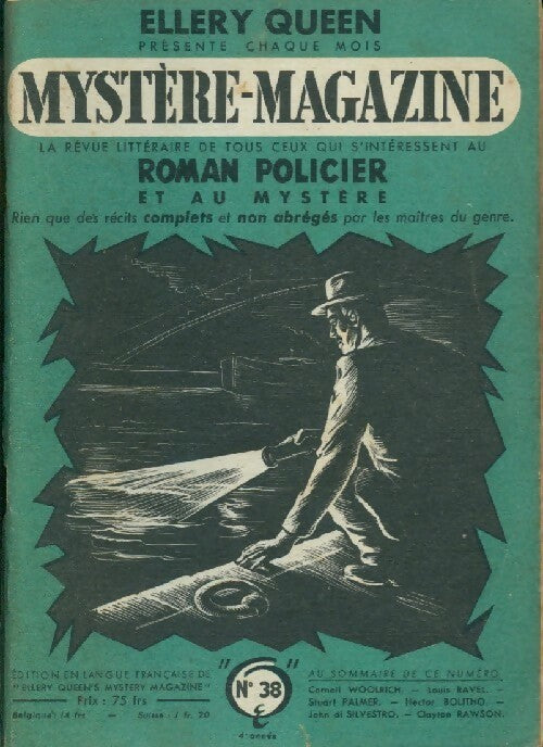 Mystère magazine n°38 - Collectif -  Mystère magazine - Livre