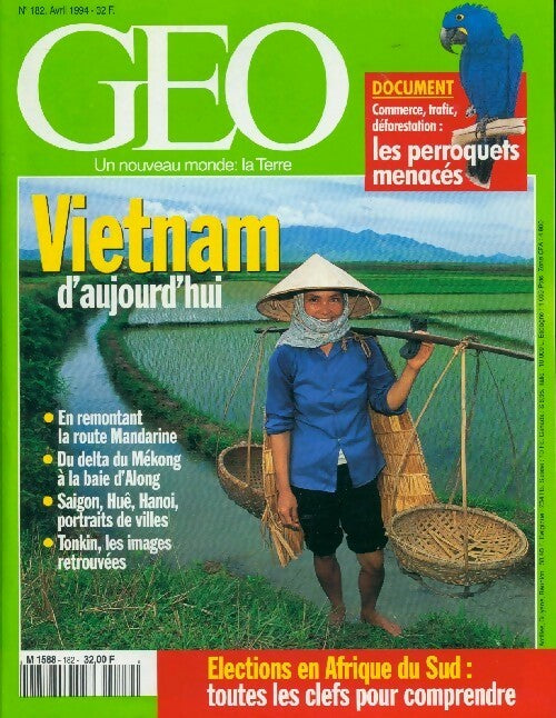 Géo n°182 : Vietnam d'aujourd'hui - Collectif -  Géo - Livre
