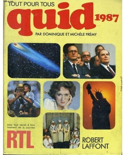 Quid 1987 - Collectif -  Laffont GF - Livre