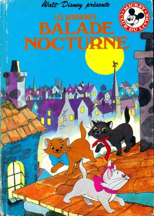 Balade nocturne - Walt Disney -  Club du livre Mickey - Livre