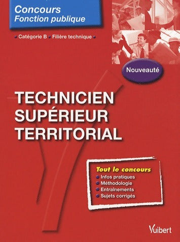 Technicien supérieur territorial - Jean Benabdallah -  Concours fonction publique - Livre