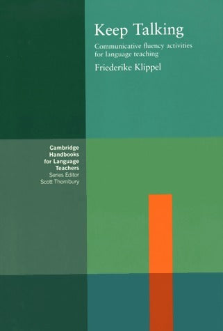 Keep Talking - Friederike Klippel -  Cambridge Book - Livre