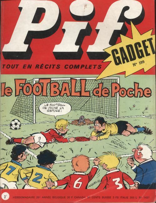 Pif Gadget n°199 - Pif n°1437 - Collectif -  Pif Gadget - Livre